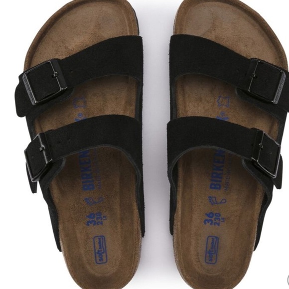 Birkenstock Arizona Soft Footbed Suede Leather Sandals Size 12 NWT main image 15
